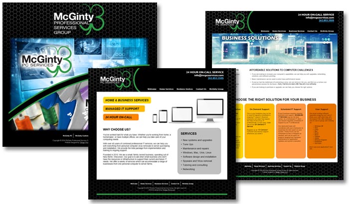 The McGinty Group Website Design